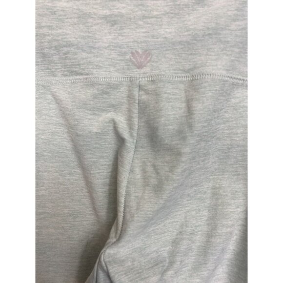 Light green leggings two tone top accent women's size Small - Picture 8 of 9